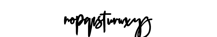 Amstrong Script Bold Font LOWERCASE