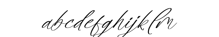 Amtalesh Yolanida Italic Font LOWERCASE