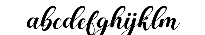 Amthala Italic Regular Font LOWERCASE