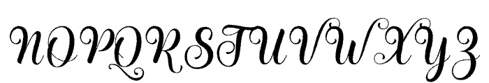 AmthalaDistort-Regular Font UPPERCASE