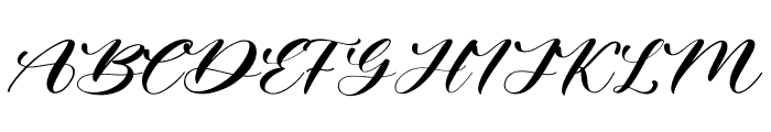 AmtyaraScript Font UPPERCASE