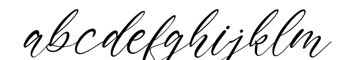 Amynda Ramond Italic Font LOWERCASE