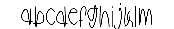 Anaba Font LOWERCASE