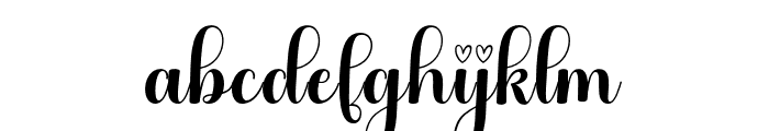 Anabel Font LOWERCASE