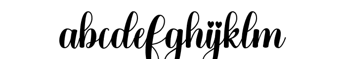 Anabele Font LOWERCASE
