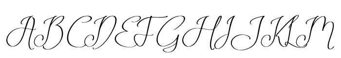 Anabellyn Italic Font UPPERCASE