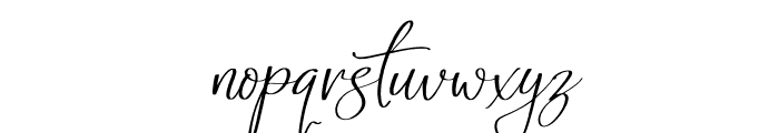 Anabellyn Italic Font LOWERCASE