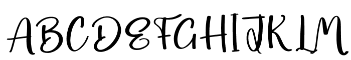Analytic Font UPPERCASE