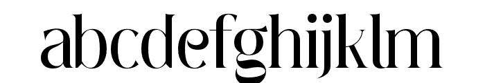 Anargya Regular Font LOWERCASE