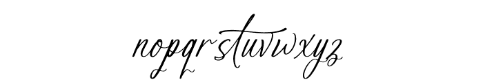 Anastasia Boutiques Font LOWERCASE