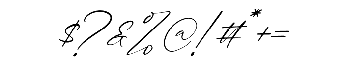 Anastasia Timothy Italic Font OTHER CHARS
