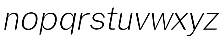 Anastasia light-italic Font LOWERCASE
