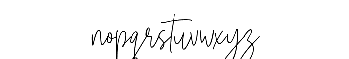 Anastasya-Regular Font LOWERCASE