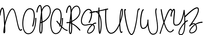 Anasthasya Signature Font UPPERCASE