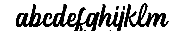 Anboug-Regular Font LOWERCASE
