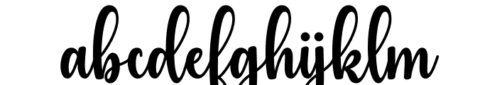 Anchika Font LOWERCASE