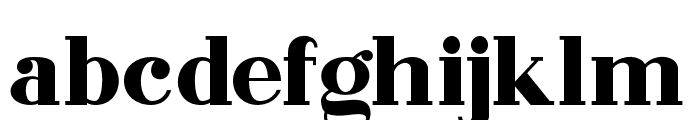 Anchoe Font LOWERCASE