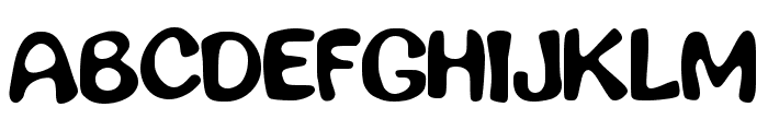 Anchorage Regular Font UPPERCASE