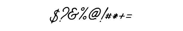 AnchorageScript-Rough Font OTHER CHARS
