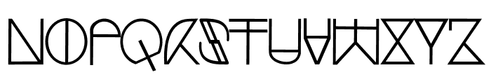 Ancient Ink Font UPPERCASE