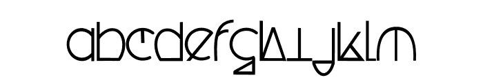 Ancient Ink Font LOWERCASE