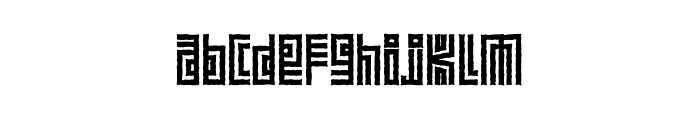 Ancient Totem One Font LOWERCASE
