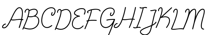AncientFlower Font UPPERCASE