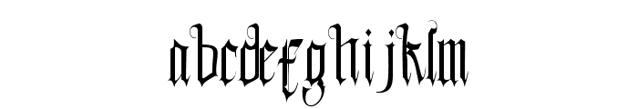 AncientFuneral-Regular Font LOWERCASE