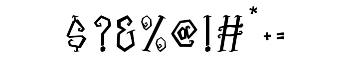 AncientWitchem-Regular Font OTHER CHARS