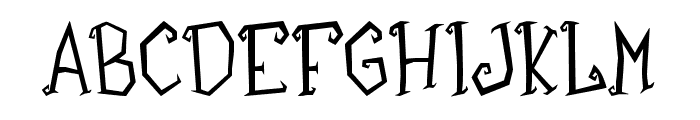 AncientWitchem-Regular Font UPPERCASE