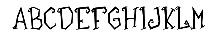 AncientWitchem-Regular Font LOWERCASE