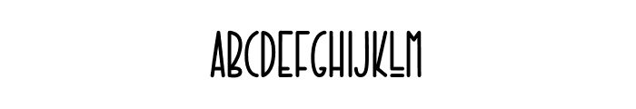 Anciento Font LOWERCASE