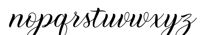 Andalica Font LOWERCASE