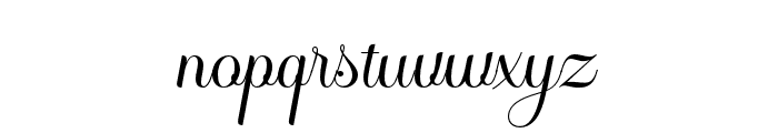 Andalucia-Regular Font LOWERCASE