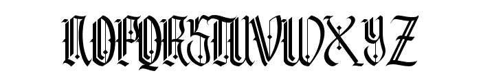 Andalusia Regular Font UPPERCASE
