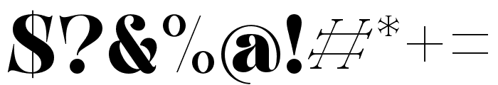 Andaluz Regular Font OTHER CHARS