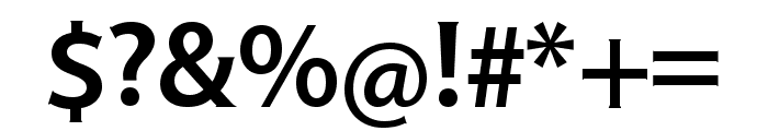 Andamar serif Font OTHER CHARS