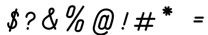 Andara Script Soft Font OTHER CHARS