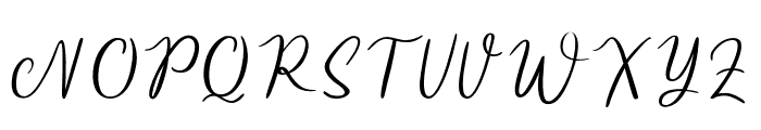 Andeeta-Regular Font UPPERCASE