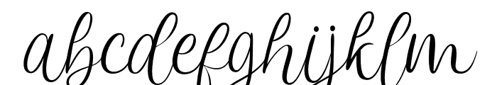 Andeeta-Regular Font LOWERCASE