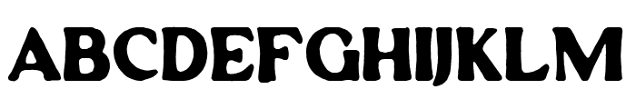 Anderlacht Font LOWERCASE