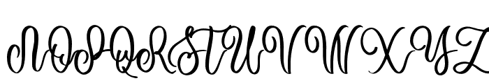 Anderosa Regular Font UPPERCASE