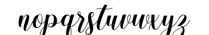Andesia Font LOWERCASE