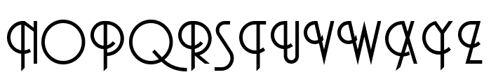 Andesite Font UPPERCASE