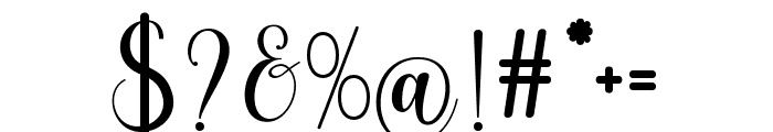 Andetsen-Regular Font OTHER CHARS