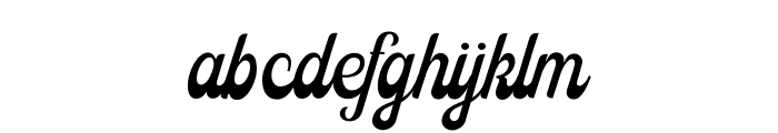 Andhelia Variable Thin Font LOWERCASE