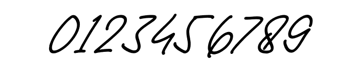 Andhine Manta Italic Font OTHER CHARS
