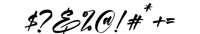Andilanteria Signature Font OTHER CHARS