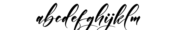 Andilanteria Signature Font LOWERCASE