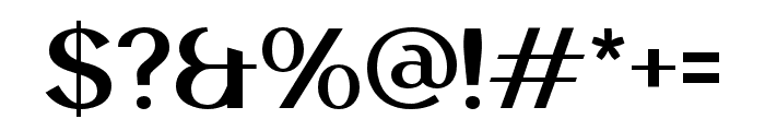 Andimante Regular Font OTHER CHARS